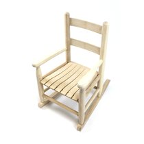 Unfinished child's rocking clearance chair